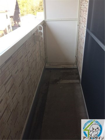 ケイズウエスト神戸のバルコニー|パース写真