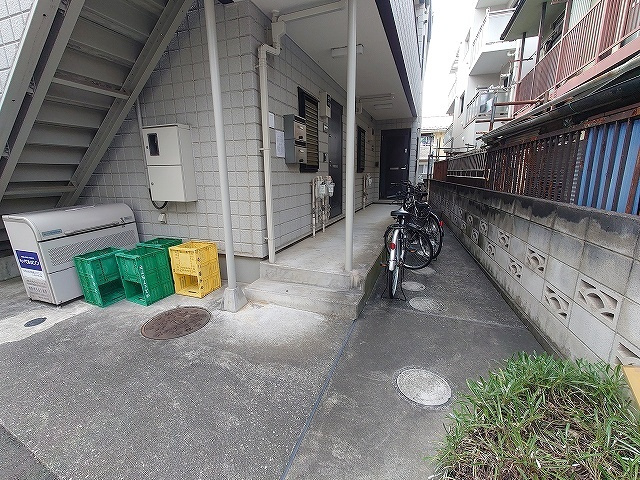 メゾンポロニアのその他共用部分|自転車置き場