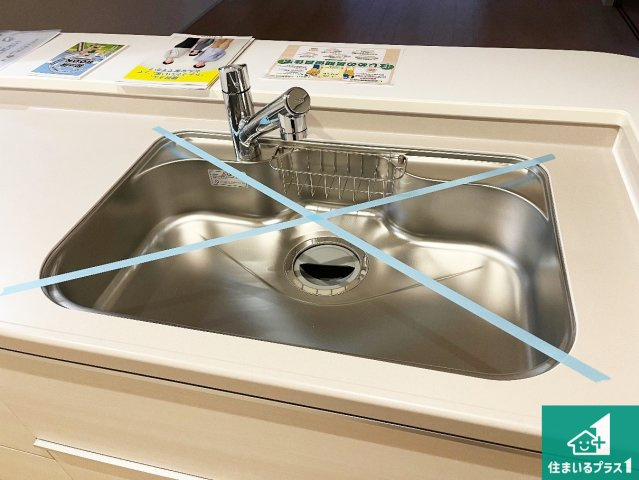 姫路市奥山　第4期　新築一戸建ての設備|浄水器を内蔵！炊飯時、お茶を作る時に安心してお水を使えます！お湯と冷水、浄水と原水、シャワーの切替えもワンタッチです！