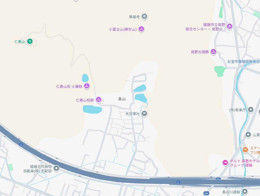 姫路市奥山　第4期　新築一戸建ての地図