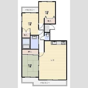 ヴィラ小鷹野の間取り