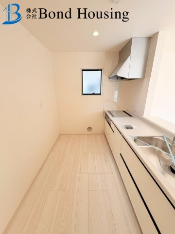 「長期優良認定物件」「LDK18.7帖」魚住町西岡21期　1棟のキッチン