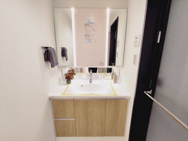 【独立洗面台】 | エクセルふじみ野 | 朝の支度にも助かる、独立の洗髪洗面化粧台