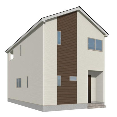 【外観パース】 | 山形市小白川町4号棟【新築建売】 | 3号棟完成予想図！早期予約受付中です！