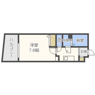 【間取り】 | ルクレ阿波座レジデンス