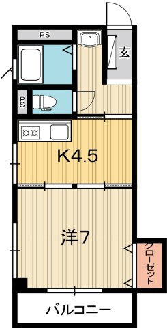 ネオクレメントの間取り