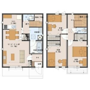 【間取り】 | グランクレールⅢ(ペット可)