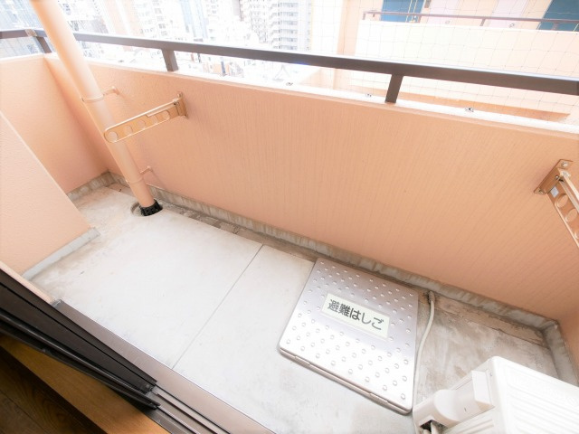 セレッソコート大阪城前のバルコニー