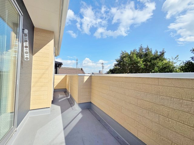 【バルコニー】 | 知多市八幡堀切　3号棟