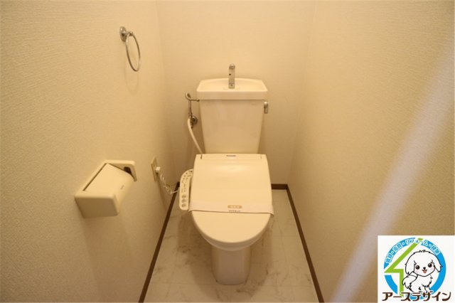 コモド　エールのトイレ|パース写真