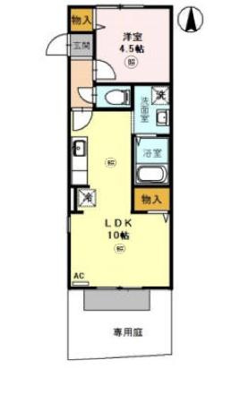 コモド　エールの間取り