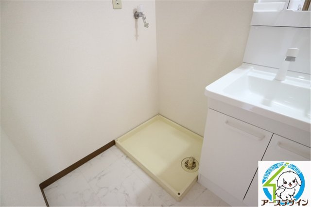 コモド　エールの洗面所|パース写真