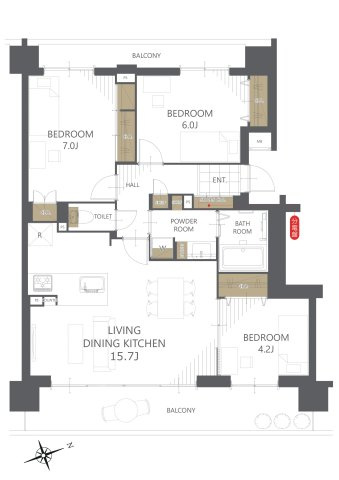 【間取り】藤和シティホームズ大須南 