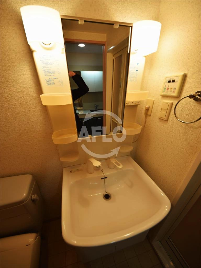 エスリード北浜の独立洗面台|エスリード北浜　洗面化粧台