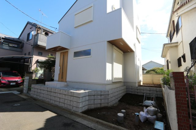 小川町１丁目新築住宅の外観
