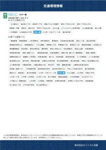 小川町１丁目新築住宅のその他|交通環境情報