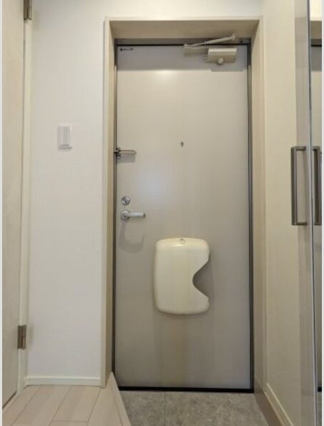 ハーモニーテラス鶴田Ⅱの玄関