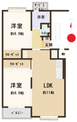 深江橋コーポE棟
