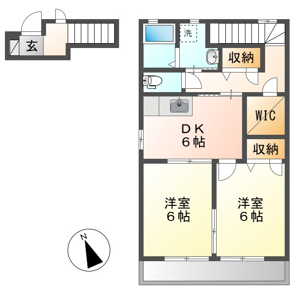 グランシード三宅の間取り