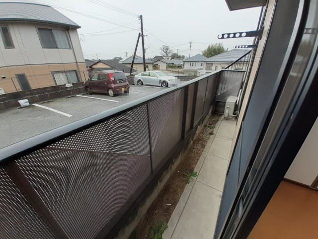 サンビレッジ七番館のバルコニー|※同タイプの部屋写真です
