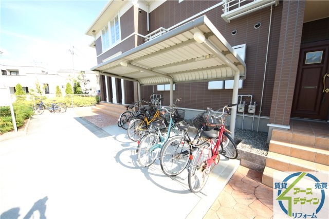 フレグランスＡのその他共用部分|駐輪場があります