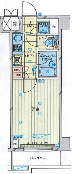 【間取り】 | ルーブル大森八番館