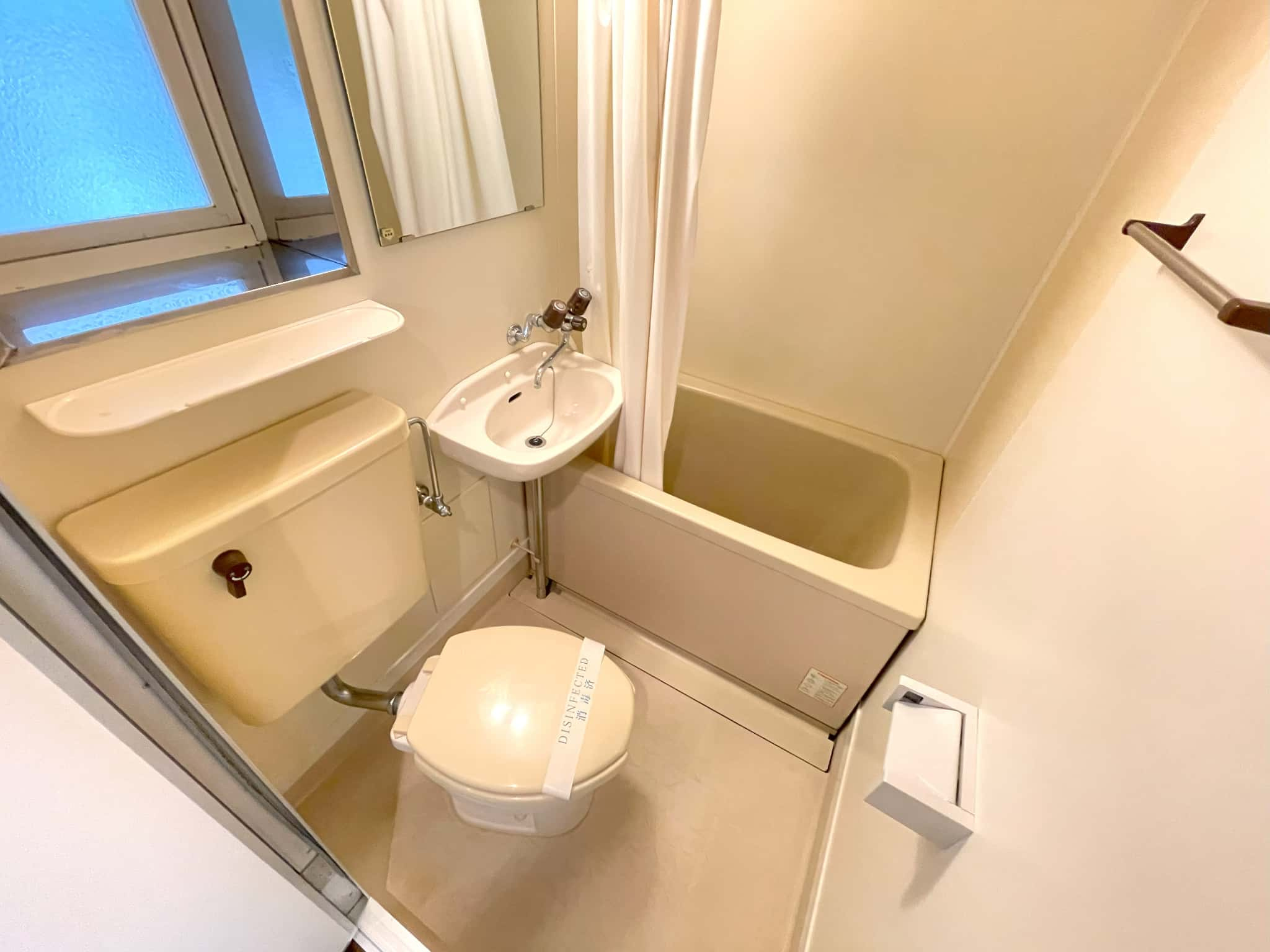 コーポミヤBの浴室