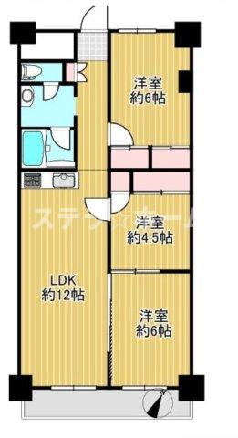 ファミリーコーポ今福の間取り|3LDK