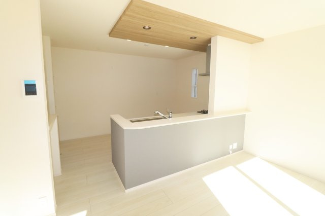 郡山市芳賀３丁目　　　１号棟　　　芳賀小学校、郡山第４中学区の外観パース|北西側から見た外観ＣＧパース