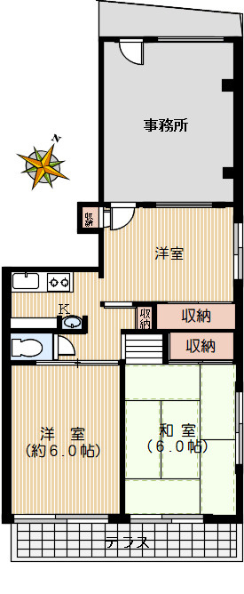 間取り図と現況に変更がある場合は現況を優先とします。