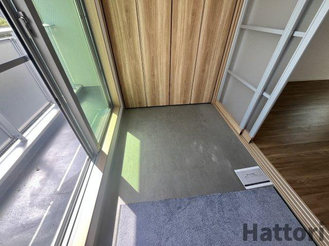 レユシールⅡの玄関