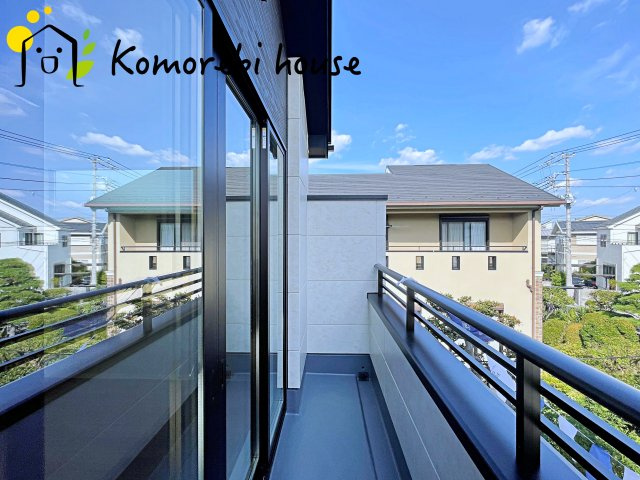 さいたま市大宮区堀の内町　7期　新築一戸建て　スタイル　02のバルコニー|9/26　撮影済み