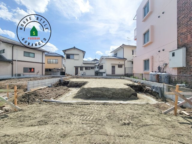 熊本市中央区壺川1丁目第1-2棟（1号棟）の外観：施工例|デザイン性のある外観です。