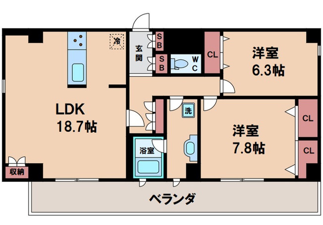 【間取り】 | Serendipity上本町
