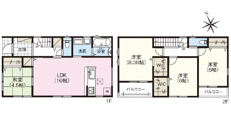 広島市西区南観音８丁目　新築一戸建て(全5棟)