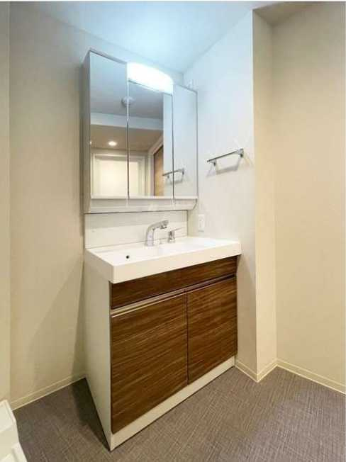 ルミエールラン　築浅　ペット相談　ネット0の洗面所