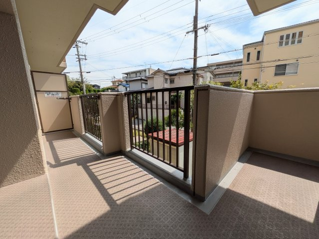 ユニライフ明石魚住のバルコニー