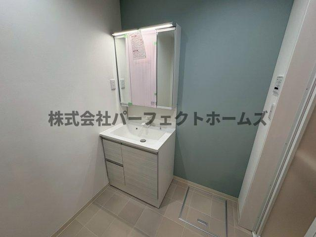 長尾元町3丁目戸建　賃貸の独立洗面台|独立洗面台で身支度をすべて済ませてしまいましょう
