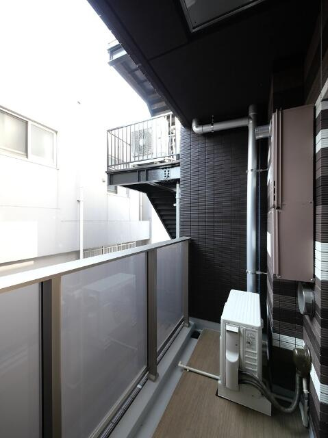 ラフィスタ金町のバルコニー