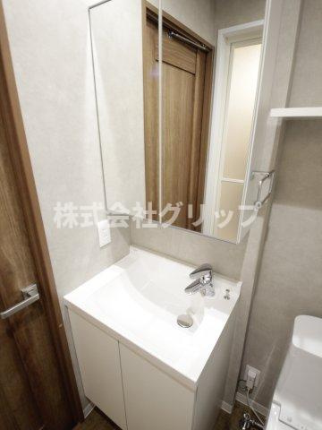 サンビューハイツ市ヶ尾の独立洗面台