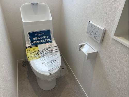 【トイレ】 | 東田川郡三川町押切新田建売住宅【Ｚ空調】 | 節水タイプのトイレは水道代の節約に繋がります。