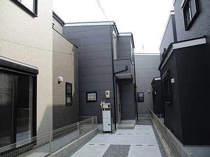 広島市西区南観音８丁目　新築一戸建て(全5棟)の外観