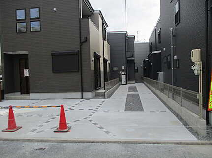 広島市西区南観音８丁目　新築一戸建て(全5棟)の外観