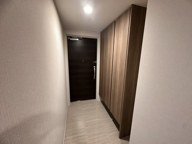 桜区田島3丁目分譲賃貸マンションの玄関