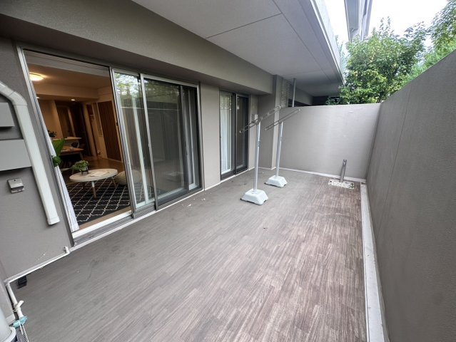 桜区田島3丁目分譲賃貸マンションのバルコニー