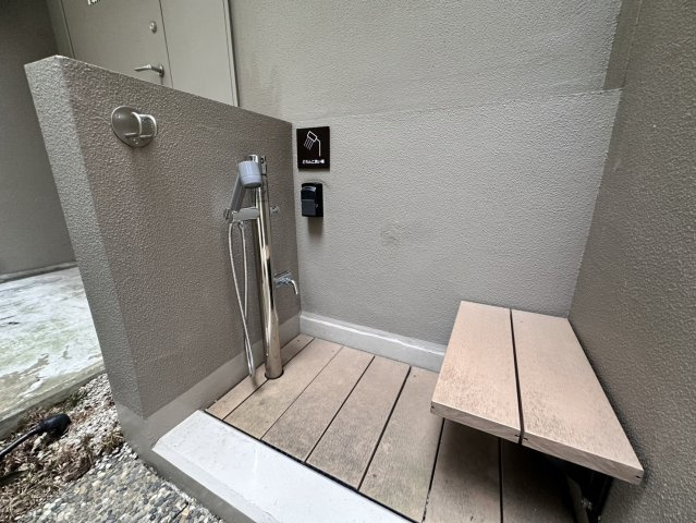 桜区田島3丁目分譲賃貸マンションのその他共用部分|ペットの足などの洗い場です