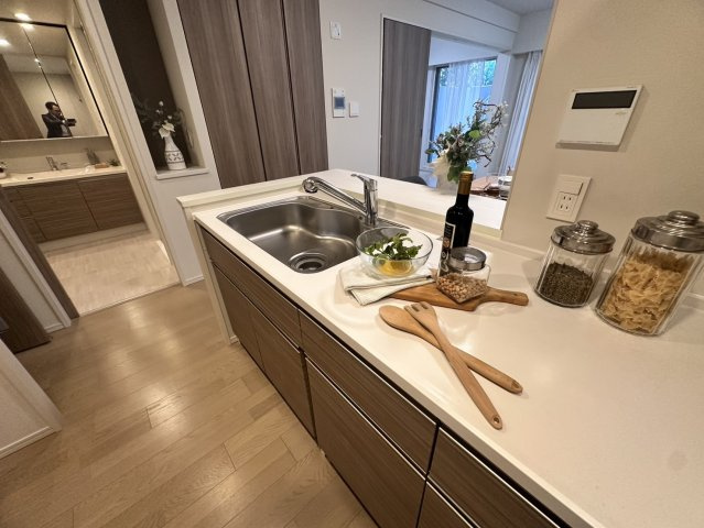 桜区田島3丁目分譲賃貸マンションのキッチン