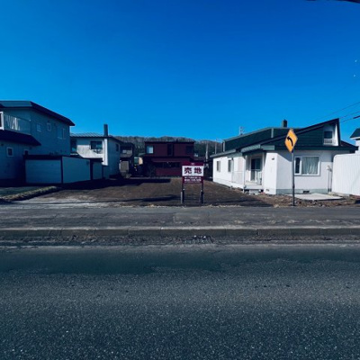 【外観】 | 桂木4丁目売地 | 高低差がありましたので土を入れて高低差をなくしました。
正面から見た最新の状態です。