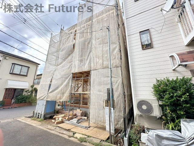 三郷市戸ケ崎　新築戸建　全1棟の外観|現地の写真になります。