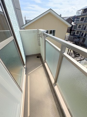 プレソルティ川口元郷のバルコニー